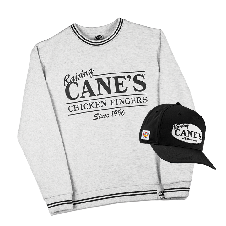 Raising Cane's apparel