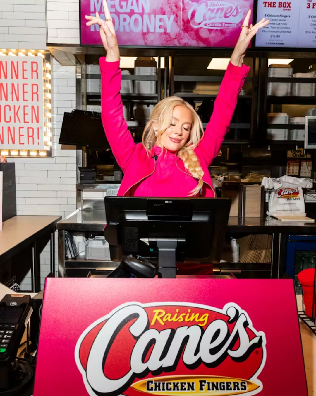 Megan Moroney at Raising Cane's